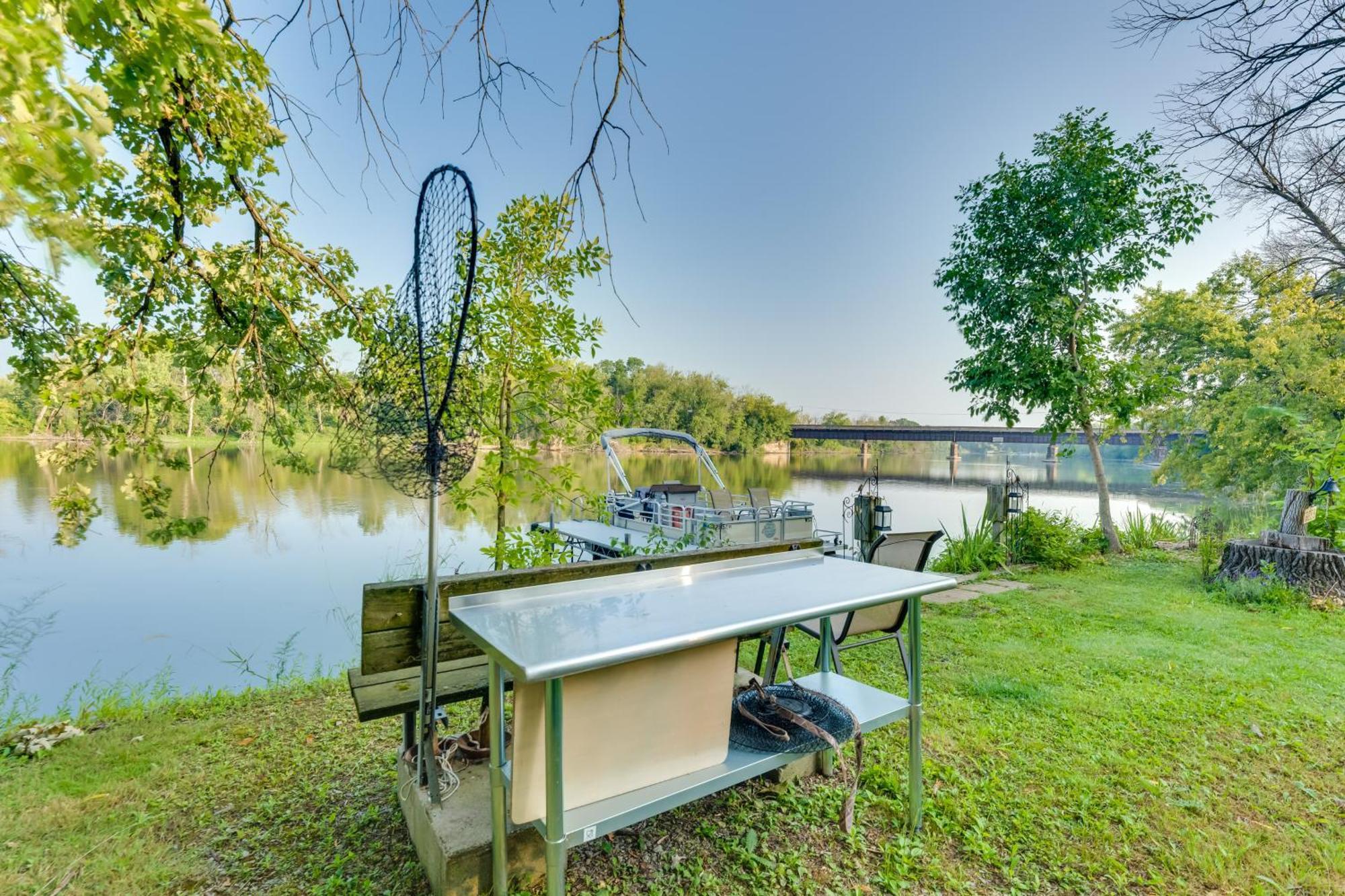 Jefferson Riverfront Retreat With Patio And Fire Pit! Villa Exterior photo