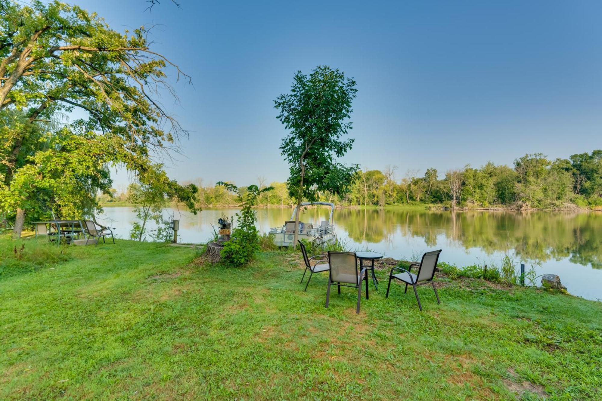 Jefferson Riverfront Retreat With Patio And Fire Pit! Villa Exterior photo